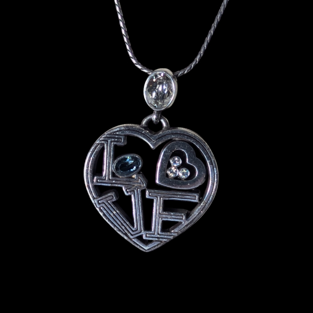 Brighton love heart necklace